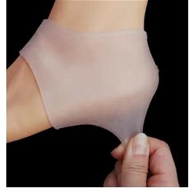 1 шт. Высокое качество Новый мягкий силиконовый увлажняющий гель пятки носки