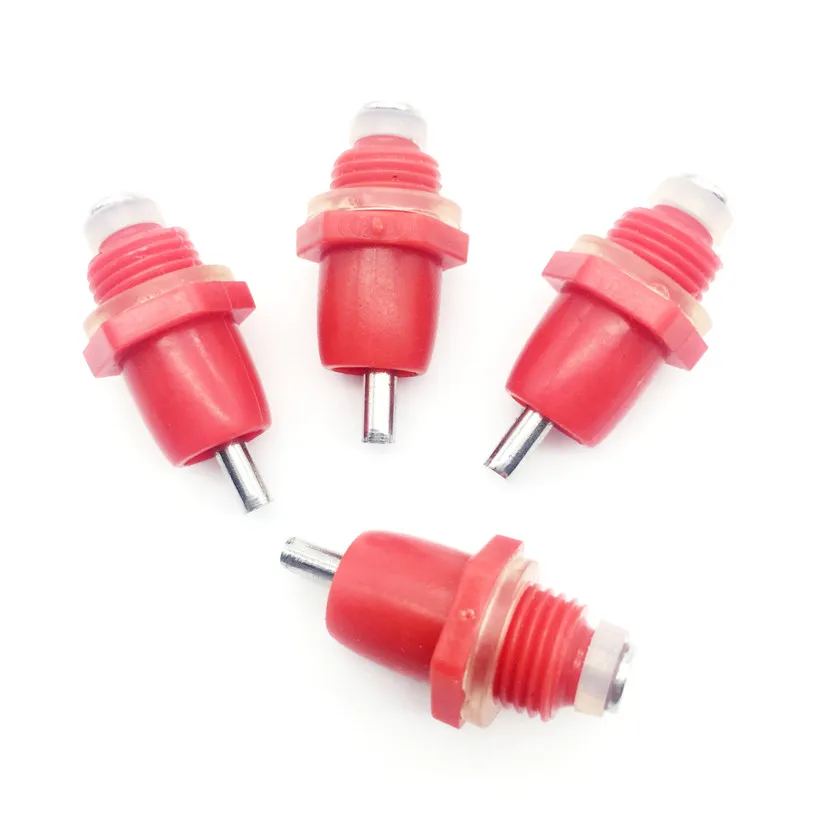 100 элементный пружинный цыпленок с соской питьевая вода красный