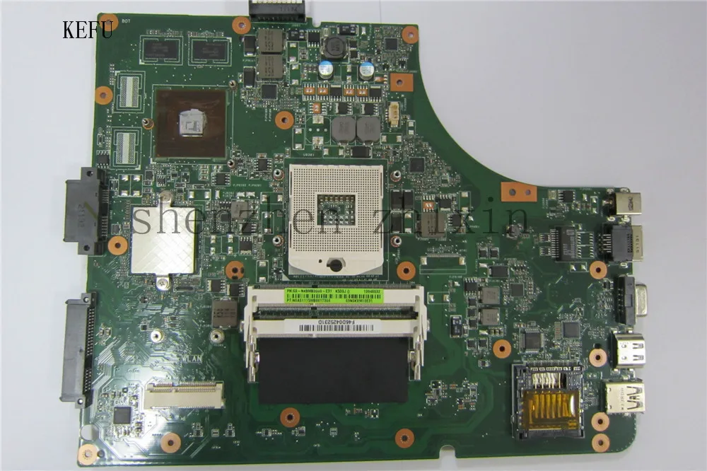 Бесплатная доставка материнская плата для ноутбука K53SV X53SV A53S USB3.0 Rev 2 1 3 0 с