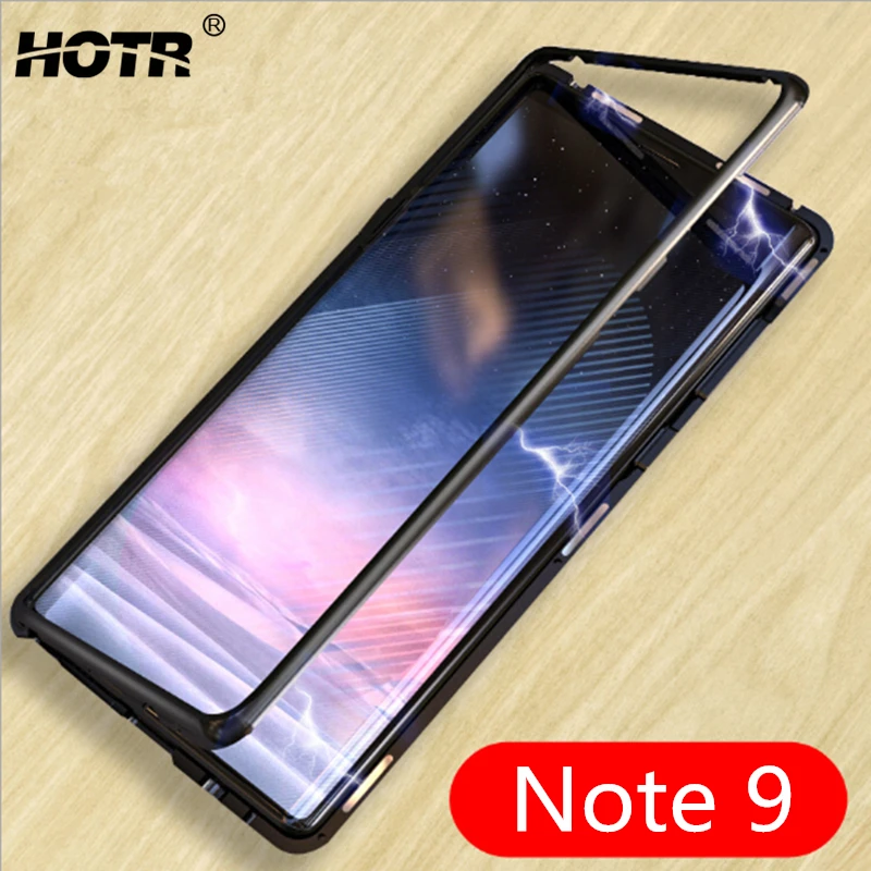 Задняя панель из закаленного стекла S10e + металлический бампер для Samsung Galaxy S10/S9/S9