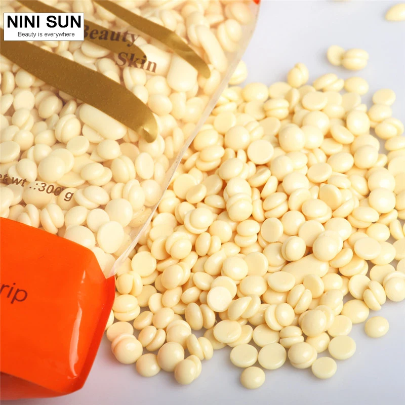 

Avoid Solid Wax Paper Sweetened bean 300g Hair Removal Waxing Strips Permanent hair removal Cream men Cream Scent