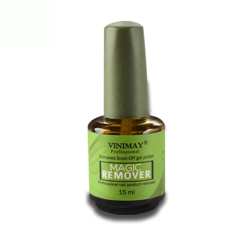 Nail Remover 15ml VINIMAY 2 минуты волшебное средство для удаления лака для ногтей Burst лак для ногтей гель Замачивание от лака для ногтей обезжириватель праймер для ногтей лак - Цвет: Nail Remover 15ml