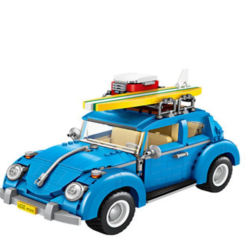 21003 Volkswagen T1 Camper Beetle Cooper строительные блоки кирпичи игрушки Legoings для детей