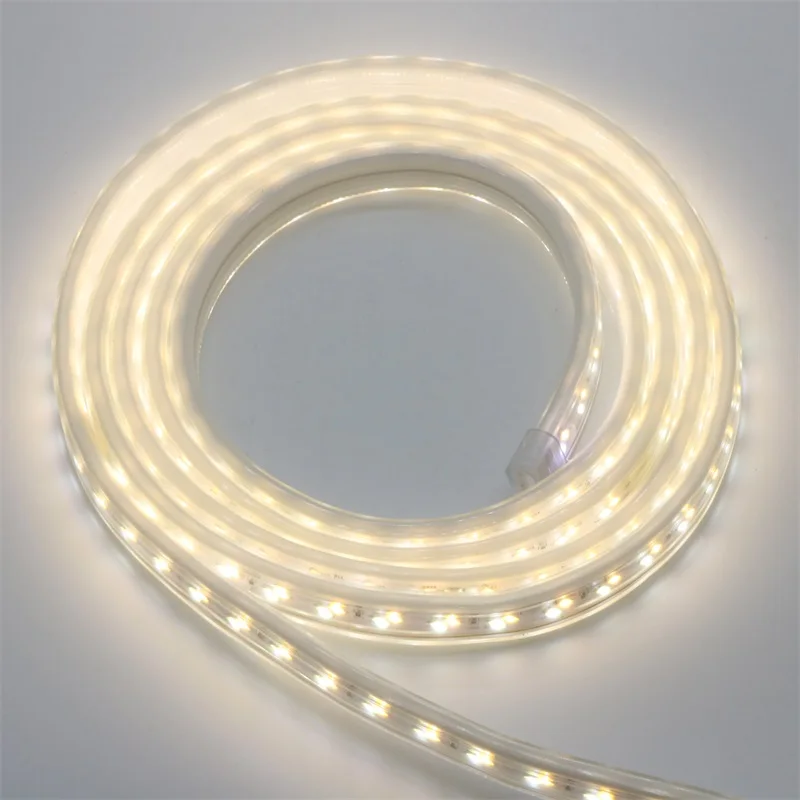 

SZYOUMY 120leds/m 50m Dimmable LED Strip SMD 5730 220V Flexible Light Tiras Led Tape 5630 Waterproof IP67 Home Decoration
