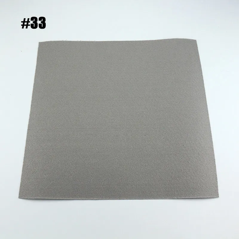 1 Sheet 30X30 см фетровая ткань 40 цветов на выбор Нетканая рукоделие DIY шитье ручная работа 1 мм Think Feltro Colth 1 лист/упаковка - Цвет: 1 Sheet