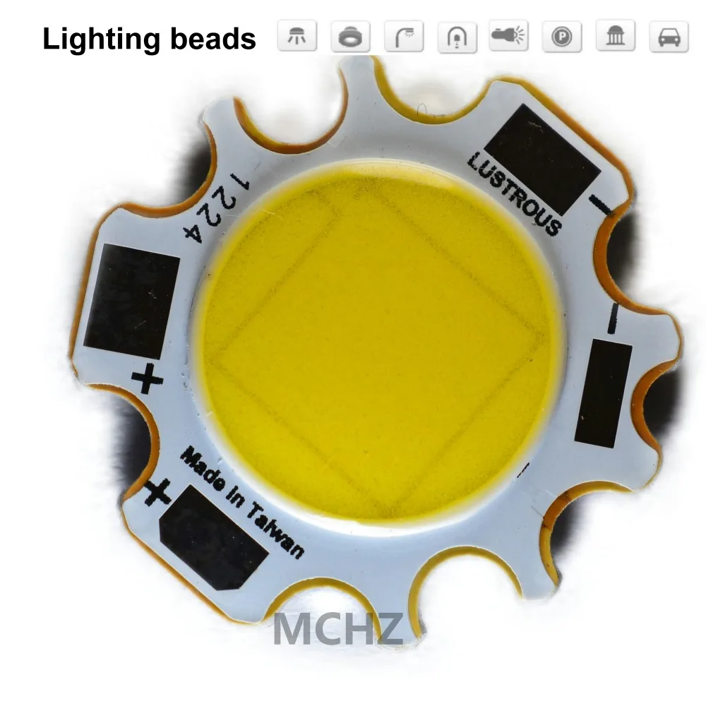 5 шт. монолитный блок светодиодов 20 Вт чип источника света 33 в 12 1 мА боковые мм