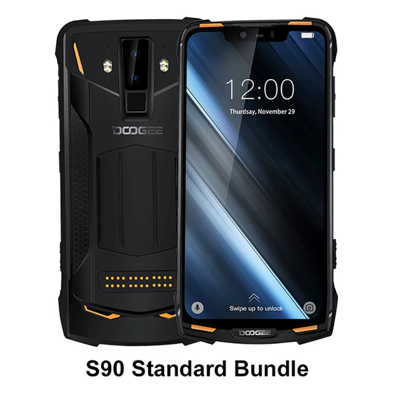 DOOGEE S90 IP68/IP69K модульный прочный мобильный телефон 6 18 дюймов 5050 мАч ГБ 128 Helio P60 Octa Core