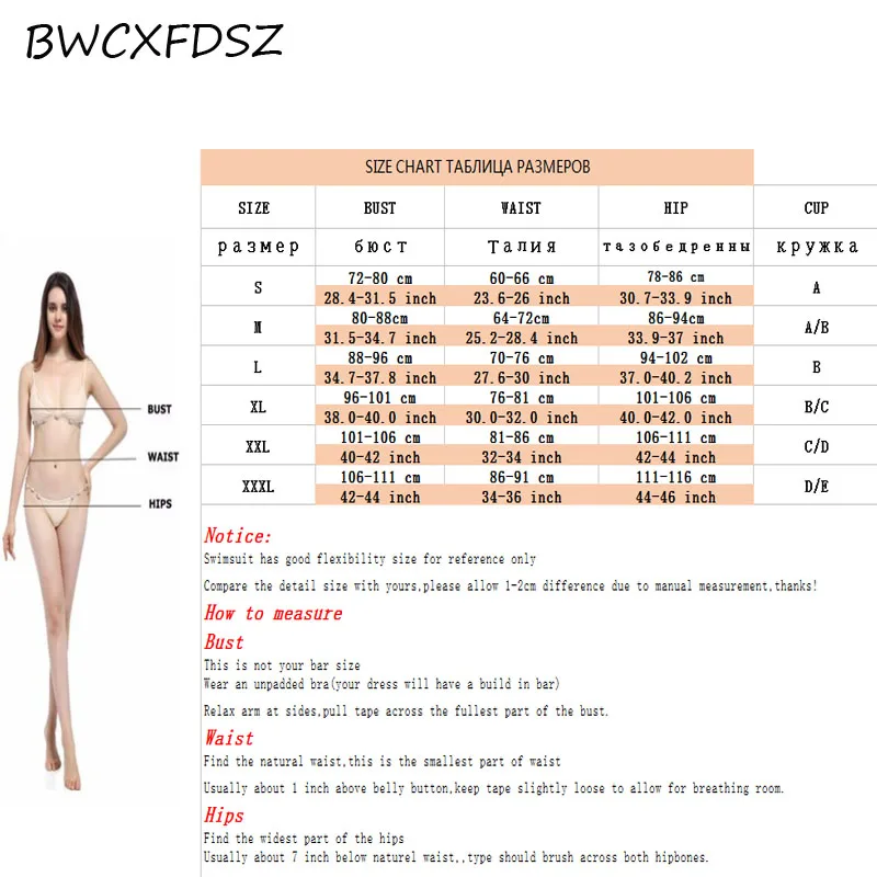 

BWCXFDSZ 2018 One Piece Swimwear Women Triquini Swimsuit Trikini Mesh Solid Color Monokini Swimming Bathing Suit Beach Swim Wear