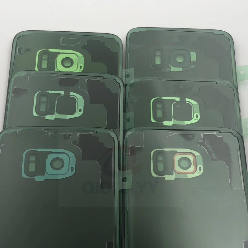 Стеклянная крышка для SAMSUNG Galaxy S7 G930F Edge G935F задняя батарейного отсека оригинальная
