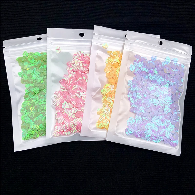 

500g/pack 7mm Sea Shell Sequins Paillettes Sewing Material,Wedding Craft,Women Garment Kids DIY Accessories
