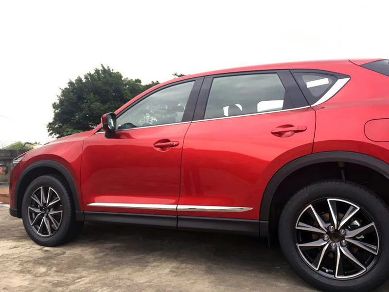 Авто-Стайлинг Аксессуары для Mazda CX-5 CX5 2017 2018 2019 2020 ABS хромированные боковые