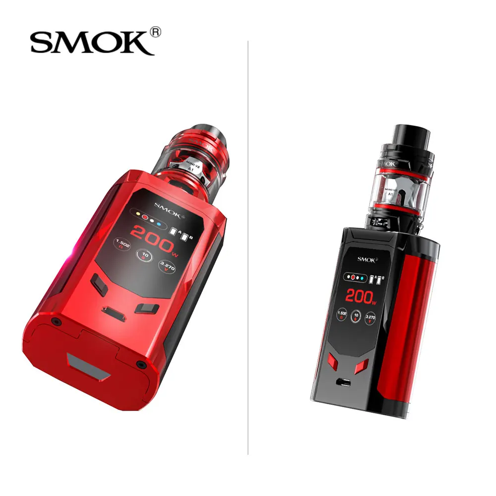 Оригинальный набор Smok R-Kiss EU Edition 200 Вт TFV-Mini V2 Емкость 2 мл A1/A2 спираль для