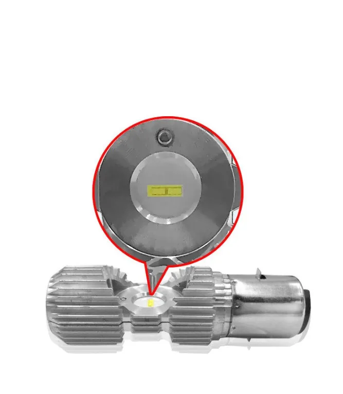 Фара для мотоцикла H4 светодиодный H6 BA20D противотуманная фара Аксессуары
