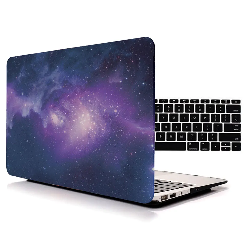 Чехлы для ноутбуков Новый чехол Mac Book Pro 13 3 15 4 дюймов с клавиатурой Macbook Air Retina 11 12