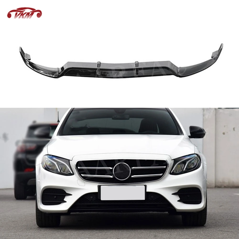 E класс ABS 3 шт. передний бампер спойлер для Mercedes Benz W213 E63 AMG S B стиль