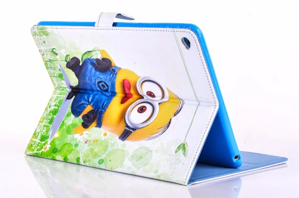 Чехол для планшета apple ipad 2 3 4 9 7 &quotЧехол с миньонами мультфильм папа Стенд PU