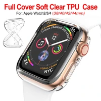 full protection case for apple watch 4 40mm 44mm shockproof screenprotector cover for apple watch 2 3