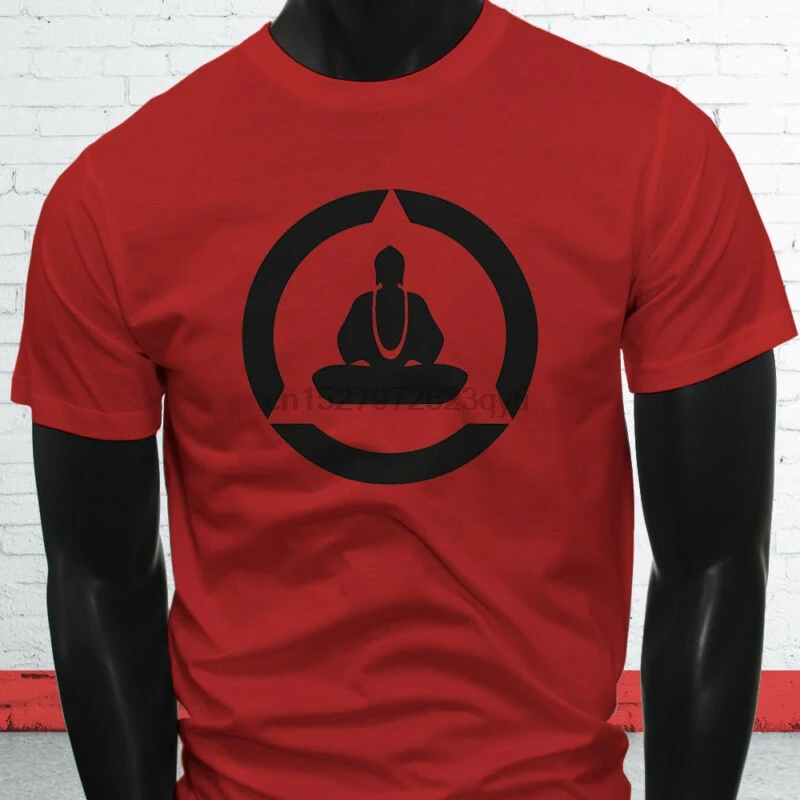Religion Peaceful Расслабьтесь дзен медитация искусство Будда Synergy мужская красная