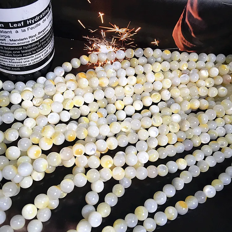 Ritoule DIY аксессуары желтый shell pearl пирсинг серьги из бисера Кулон|Ювелирная