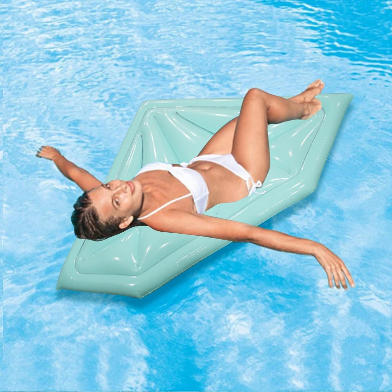 Надувной ромбовидный плавающий воздушный коврик кровать воздушная подушка