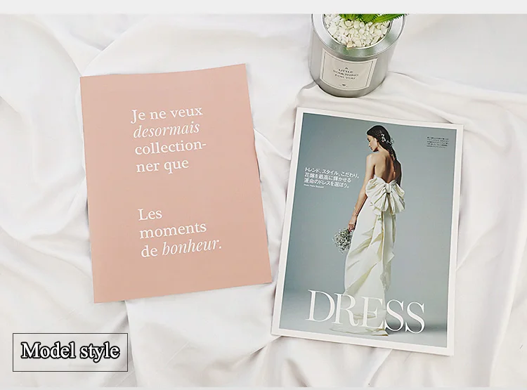 Model style Mito Magazine цветы лакомство домашняя растительность модель INS стиль для украшения ювелирные изделия Аксессуары для фотографии реквизит для фотостудии - Цвет: Model style
