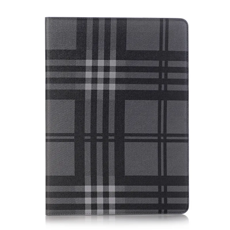 Dir-Maos для iPad Pro 12,9 дюйма Чехол кожаный для Apple Smart Cover подставка держатель Слот для карт Высокое качество Модный классический - Цвет: Серый