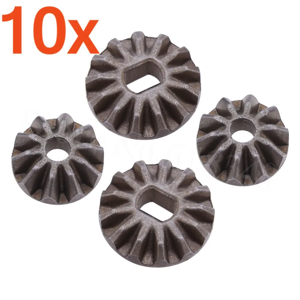 10 комплектов Diff дифференциальная Коническая Зубчатая Передача комплект для 1:10