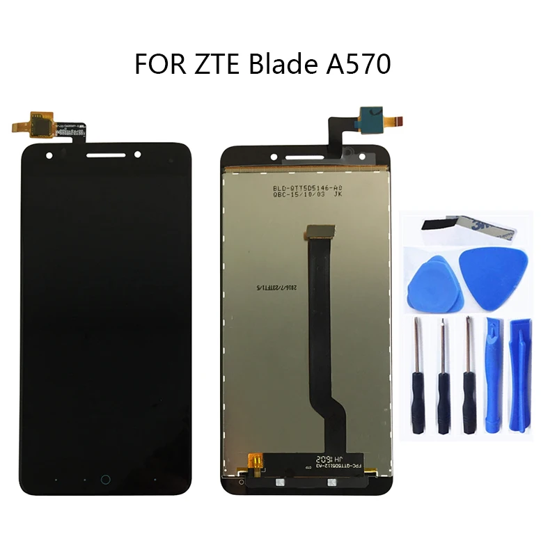 Оригинальный Для ZTE blade A570 T617 A813 ЖК-дисплей сенсорный экран дигитайзер Замена для A