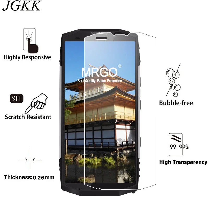 Закаленное стекло JGKK для Blackview BV9000 Pro BV8000 BV9500 2 шт. Защита экрана P10000 BV6000 BV7000