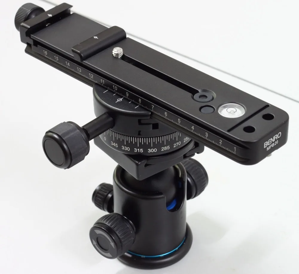 

new Benro MPB20 Multi-Purpose Rail Quick Release Plate with PC-0 Panorama Head