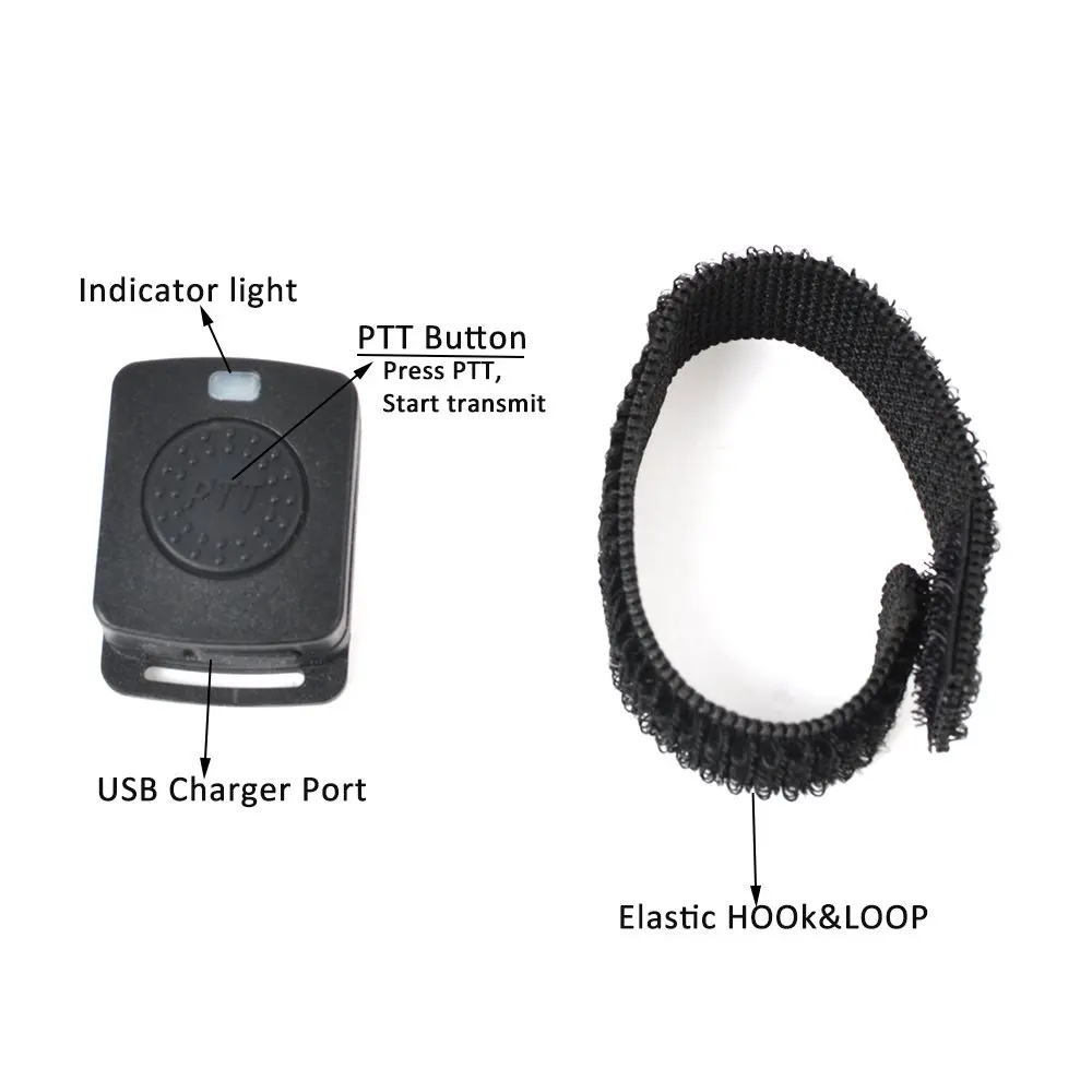 HYS BL-04DK2 Walkie talkie Беспроводной гарнитура Bluetooth V4.0 наушник forBAOFENG WouXun Kenwood