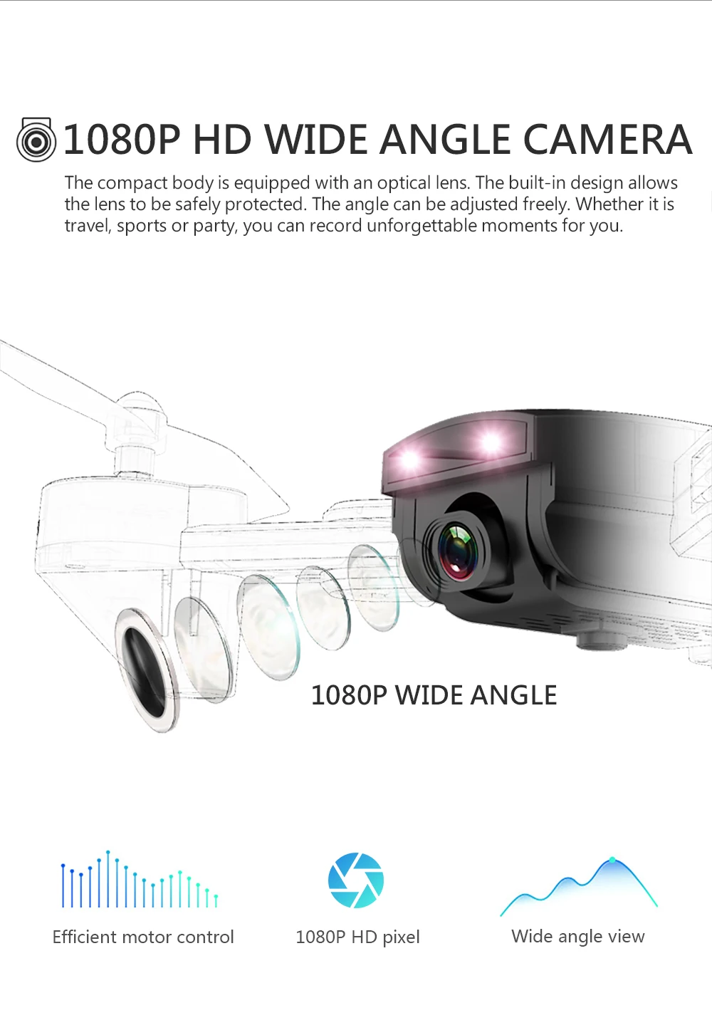 LYZRC Радиоуправляемый вертолет Дрон с камерой HD 1080P wifi FPV RC Дрон Профессиональный складной Квадрокоптер 20 минут работы от батареи