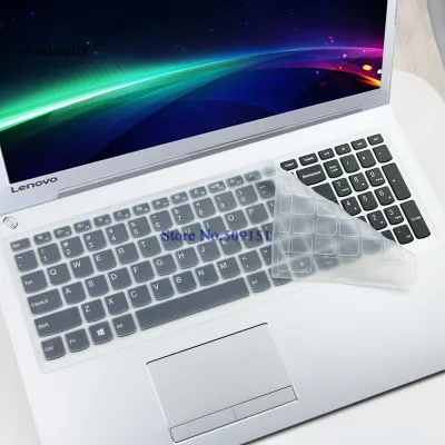 Crystal Clear Защитная пленка для клавиатуры 15,6 дюймов для lenovo Ideapad 15 110 310 510 V310S V510 V510s 110s 310s 510s - Цвет: Crystal Clear