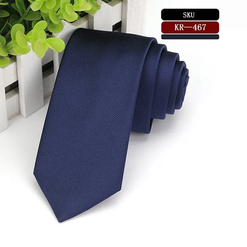 KR456-477, 6 см, брендовые, полиэфирные, шелковые галстуки, мужские, тонкие, обтягивающие, узкие, костюмы, галстук, однотонный, желтый, красный, темно-синий, фиолетовый, вечерние галстуки