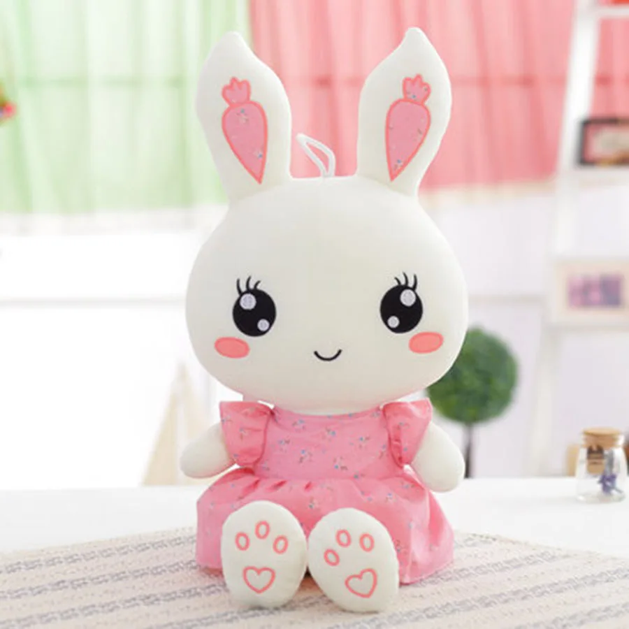 Милый кролик маленький плюшевые Игрушечные лошадки мягкие Животные подарок на