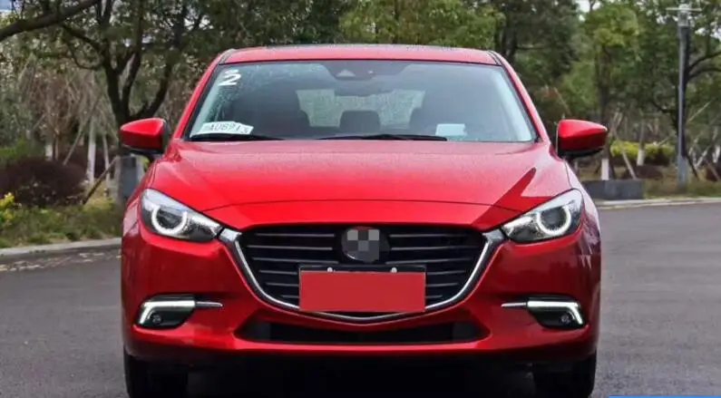 2 шт. DRL для Mazda 3 axela 12 В светодиодный автомобиль DRL Вождения Дневные ходовые огни Противотуманные фары с поворотным сигналом стиль реле