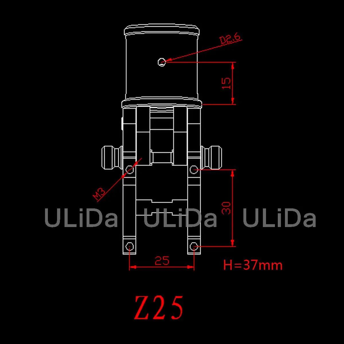 Z25 V4 Улучшенная VersionUpdated CNC алюминиевая складная трубка шарнир DIY для Dia 25 мм