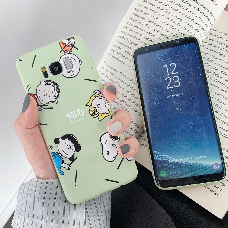 Наши предложения для samsung S10 Plus чехол с рисунком арахис телефона s Galaxy S8 S9 Note 8 9
