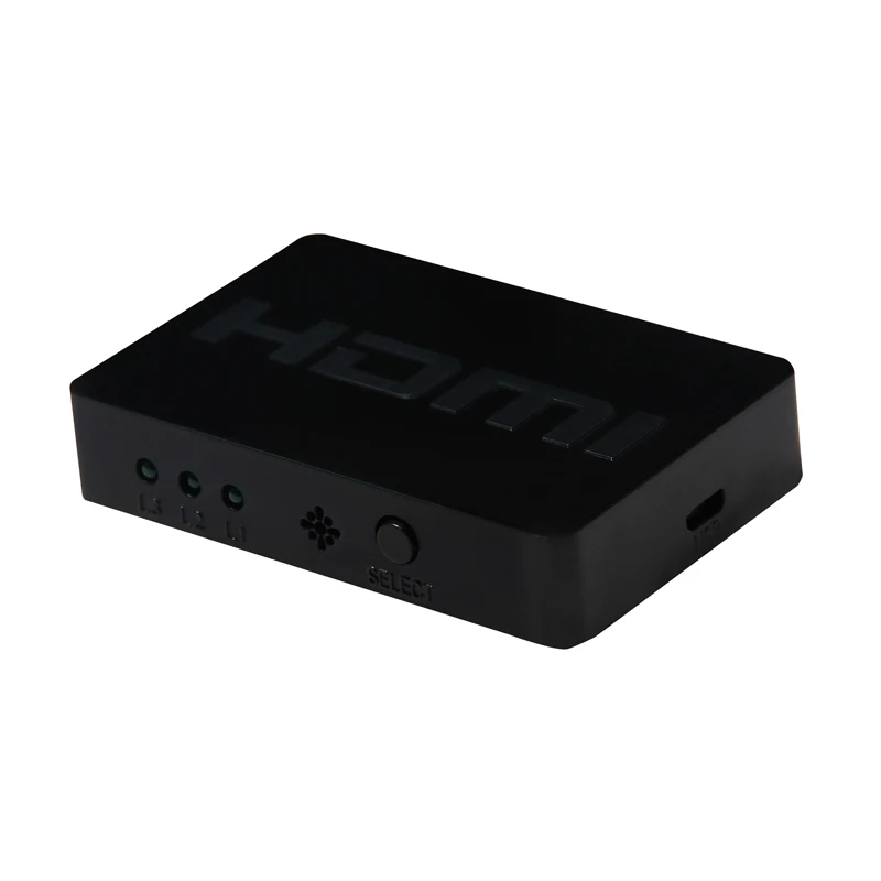 Мини HDMI Совместимость коммутатор 3 Порты и разъёмы концентратор Box