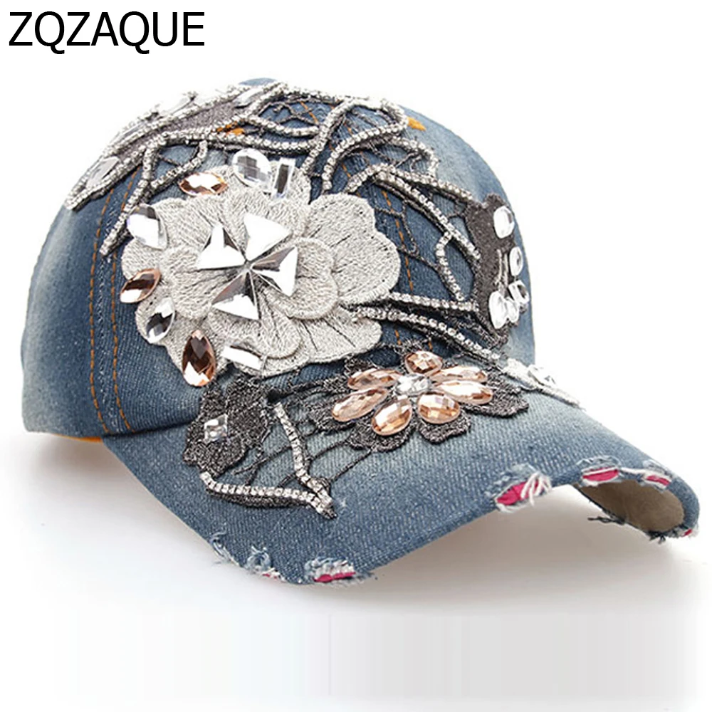 

Высококачественная Роскошная бейсбольная кепка с рисунком лотоса, 5 цветов, модная кепка для девочек с цветочным узором, SY329