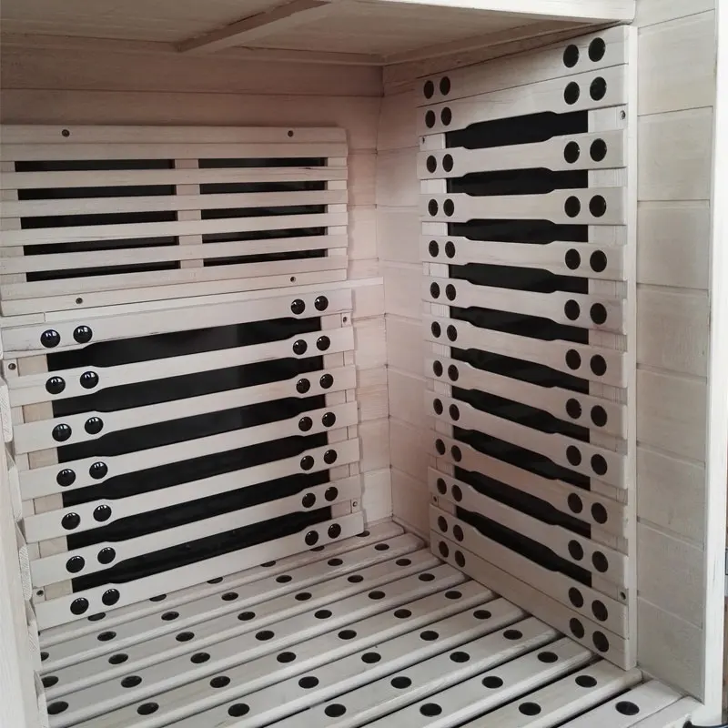 Дальняя инфракрасная сауна роскошная кабина расслабляет уставшую сауну