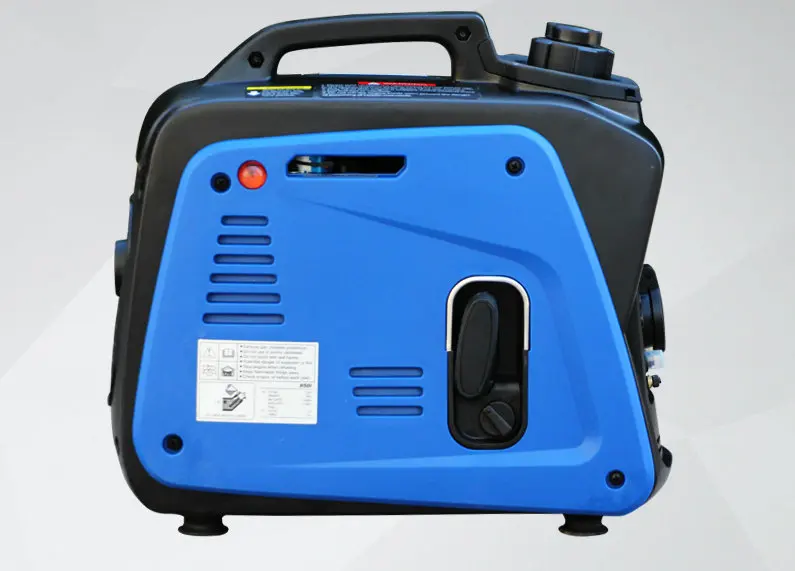 2.1L 800w small portable single-phase variable frequency gasoline generator AC220V/DC12V voltage output | Обустройство дома
