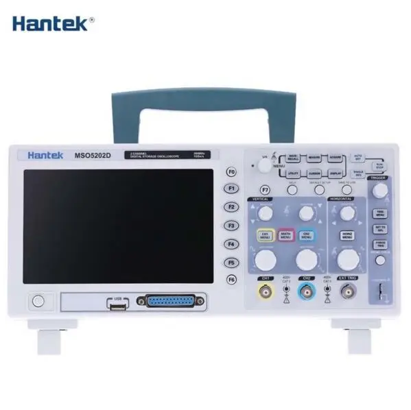 Hantek Осциллограф MSO5202D 16 каналов 200 МГц логический анализатор + 2 внешних триггера