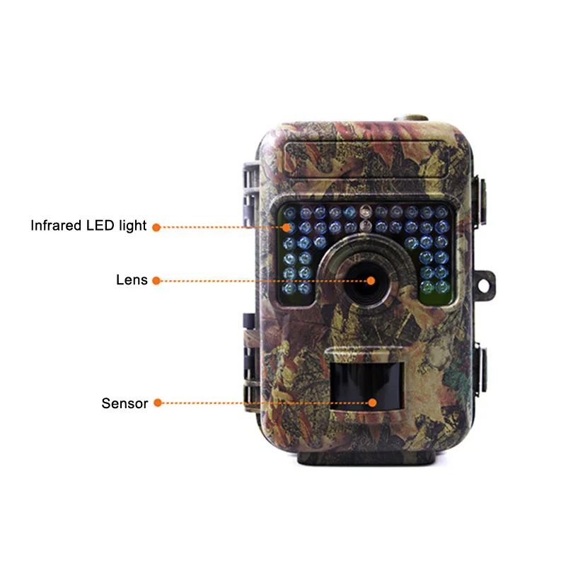 

Hunting Camera IR LEDs Night Vision Camcorder Waterproof Scouting Camera for Monitoring MC889