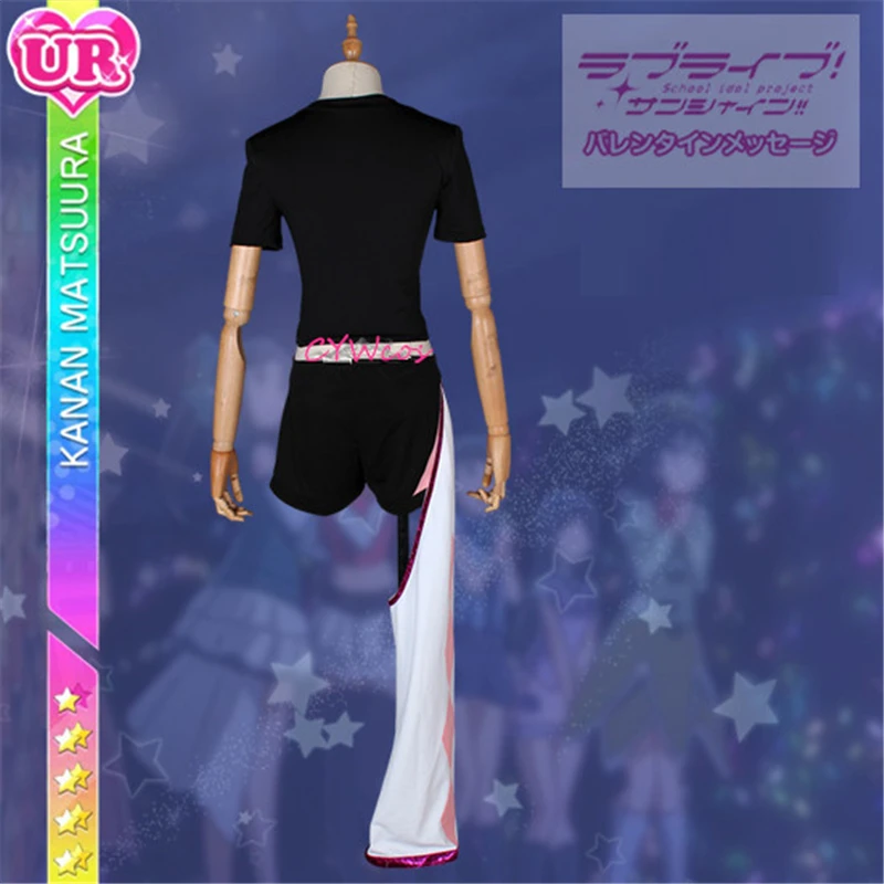 Индивидуальный костюм для косплея Love Live Sunshine Aqours мацура кэнан чудо волна