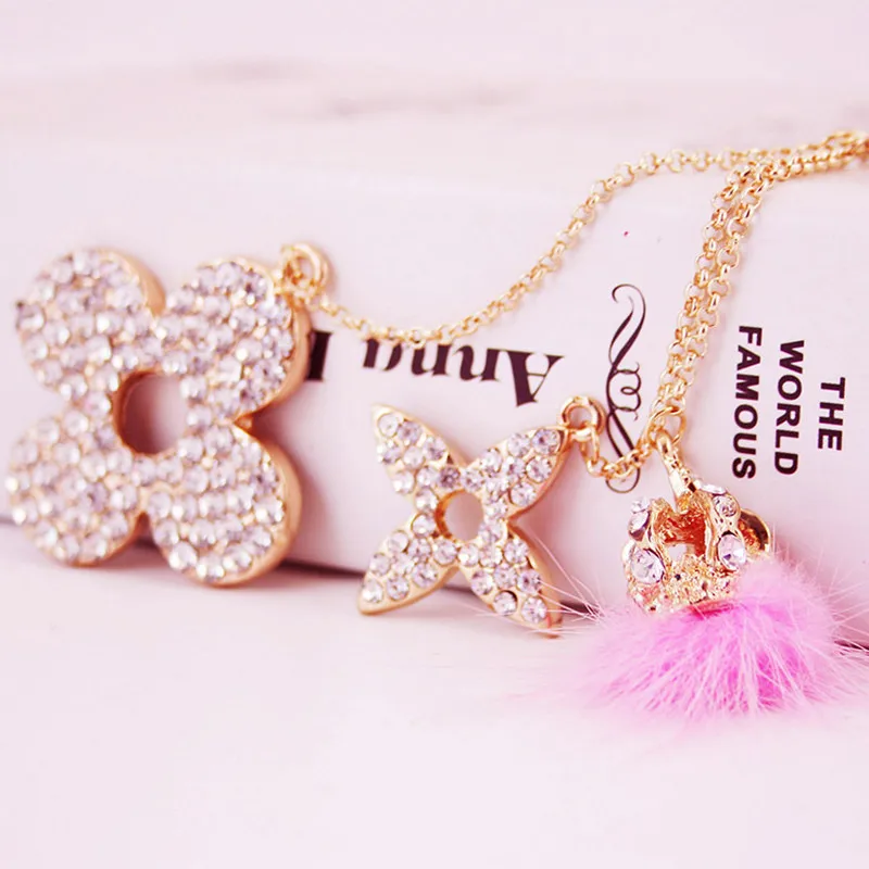 Креативный брелок с шариком из белого меха норки модные брелки для ключей ключи