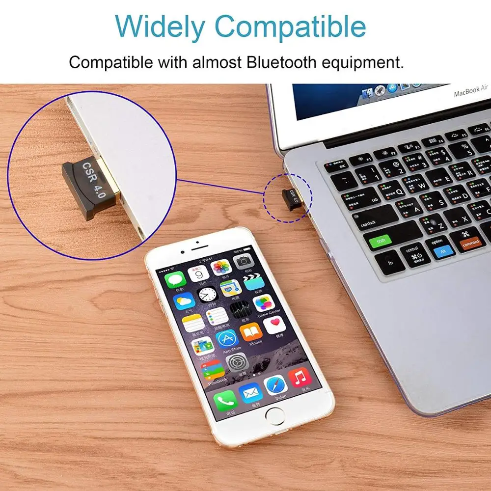 USB Bluetooth адаптер и Play CRS 4 0 микро ключ беспроводной приемник передатчик для