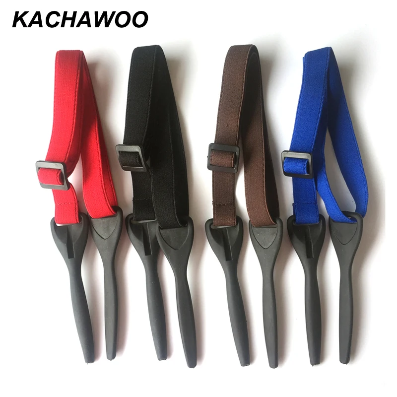 Kachawoo оптовая продажа 12 шт. регулируемые эластичные ленты для очков Мужская