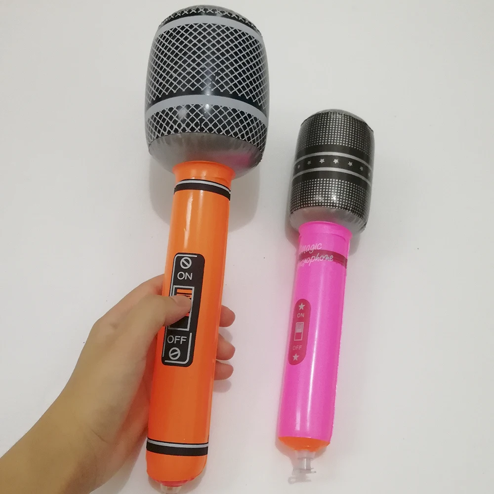 2020 надувные микрофонные игрушки Воздушные шары из фольги для киидов музыкальный