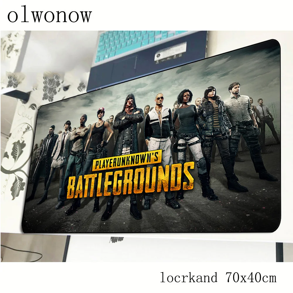 Коврик для мыши pubg 70x40 см лучшие коврики лучший игровой коврик милые большие